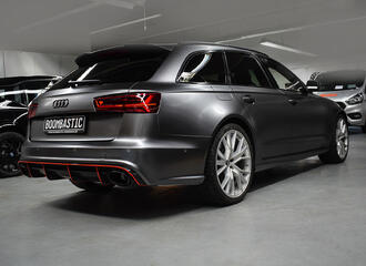 Audi RS6 Satin Dark Grey - Vollfolierung