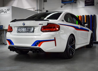 BMW M2 - Teilfolierung