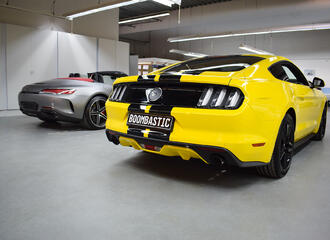 Ford Mustang GT - Teilfolierung