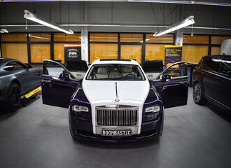 Rolls-Royce Phantom - Teilfolierung