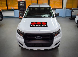 Ford Pickup Security - Beschriftung