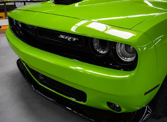 Dodge Challenger SRT grün - Lackschutz