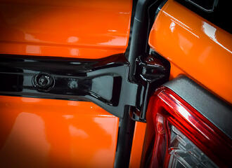 Jeep Wrangler Orange - Lackschutz