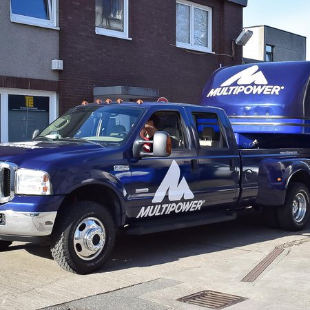 Ford Pick-up Trailer Multipower - Beschriftung