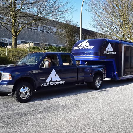 Ford Pick-up Trailer Multipower - Beschriftung