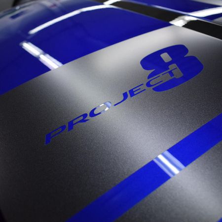 Jaguar Project 8 - Teilfolierung