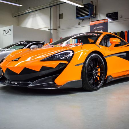 Mclaren 600LT - Teilfolierung