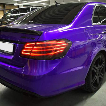 Mercedes E AMG - Vollfolierung