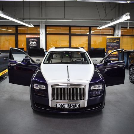 Rolls-Royce Phantom - Teilfolierung