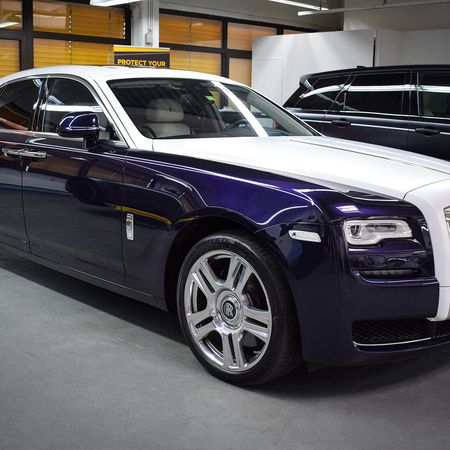 Rolls-Royce Phantom - Teilfolierung