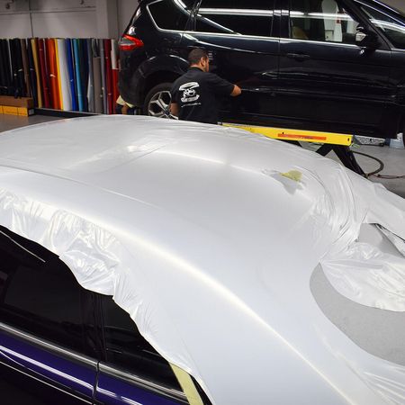 Rolls-Royce Phantom - Teilfolierung