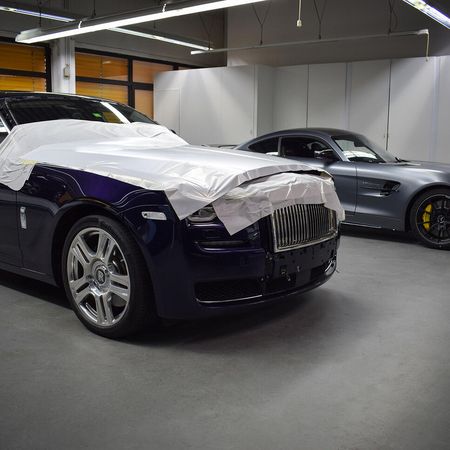 Rolls-Royce Phantom - Teilfolierung