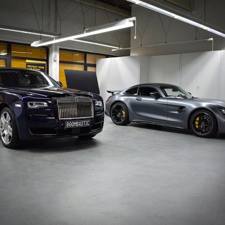 Rolls-Royce Phantom - Teilfolierung