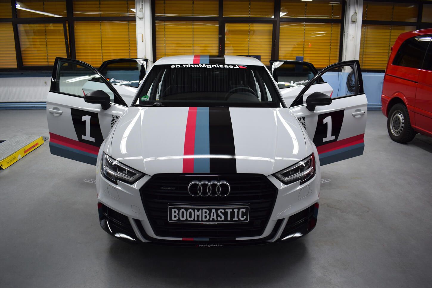 Audi AR Leasing Markt - Teilfolierung