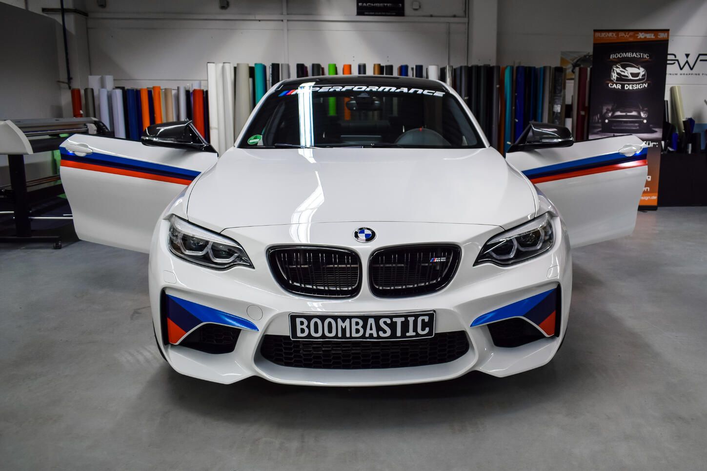 BMW M2 - Teilfolierung