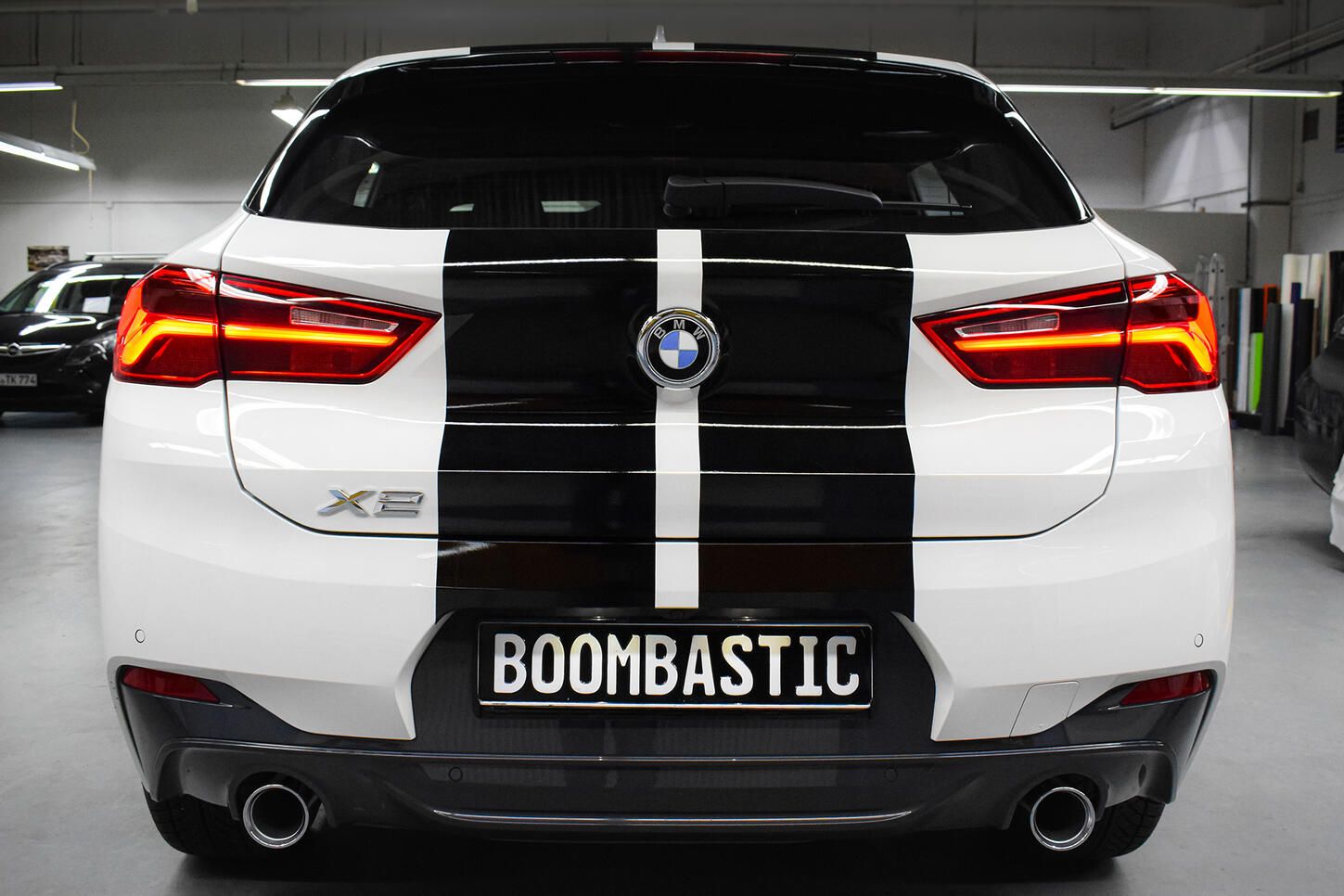 BMW X2 - Teilfolierung