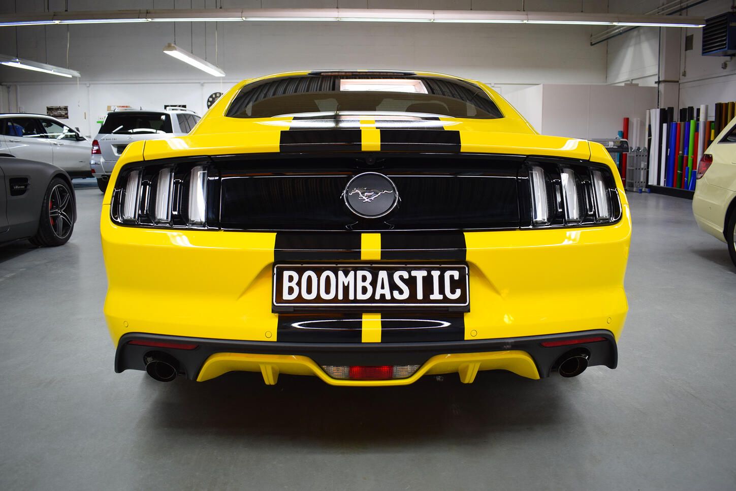 Ford Mustang GT - Teilfolierung