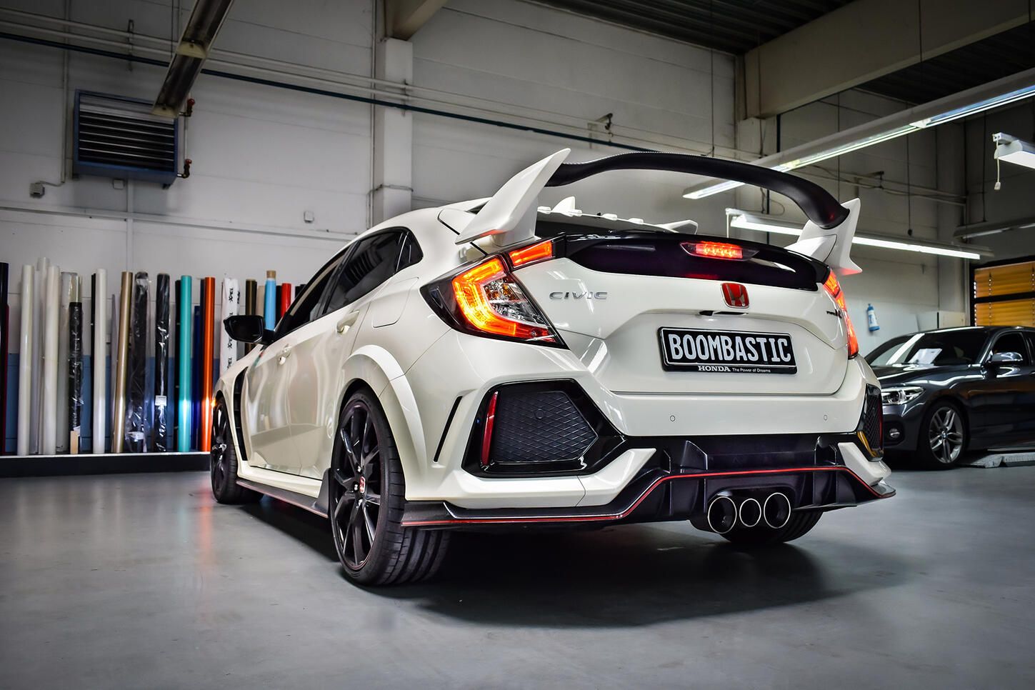 Honda Civic Type R - Teilfolierung12