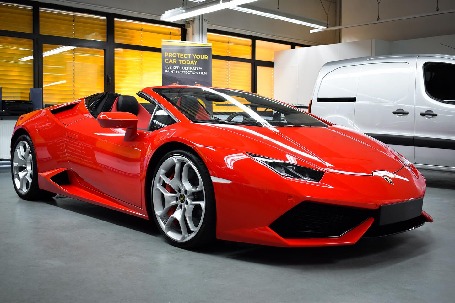 Roter Lamborghini