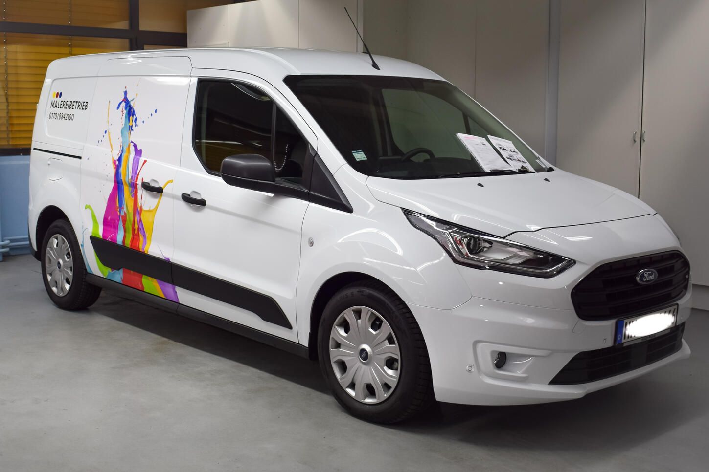 Malbetrieb - Beschrifung