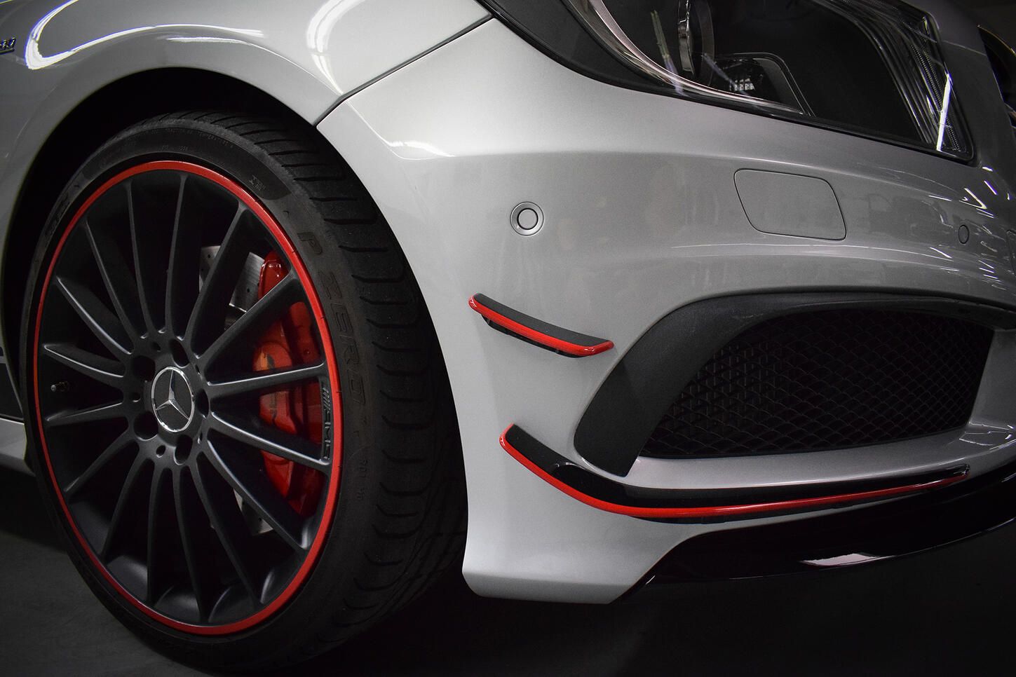 Mercedes A45 AMG - Teilfolierung