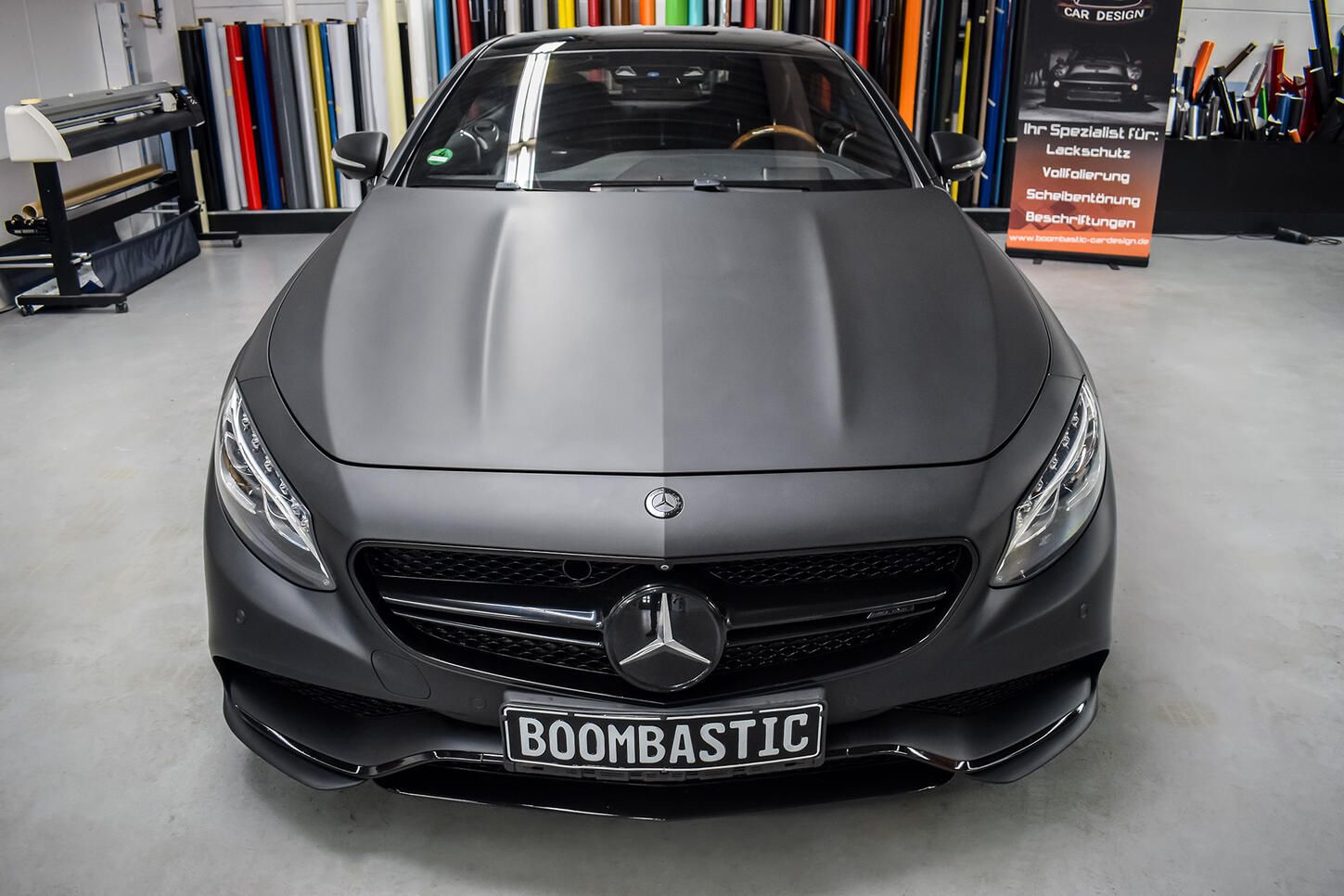 Mercedes Benz S63 Coupe - Vollfolierung