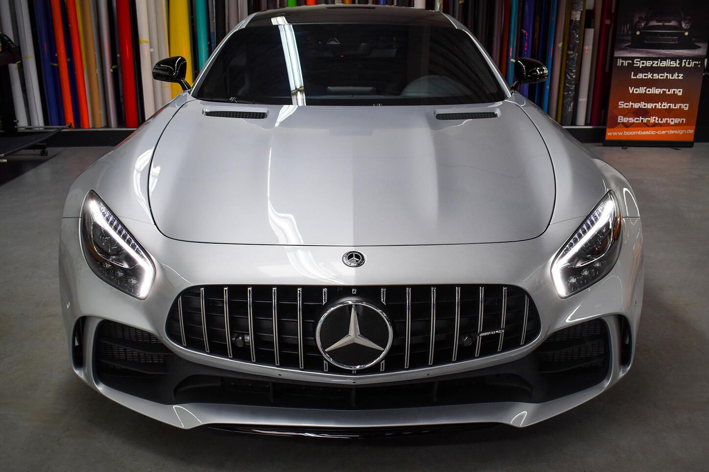 Mercedes Benz V8 Biturbo - Lackschutz