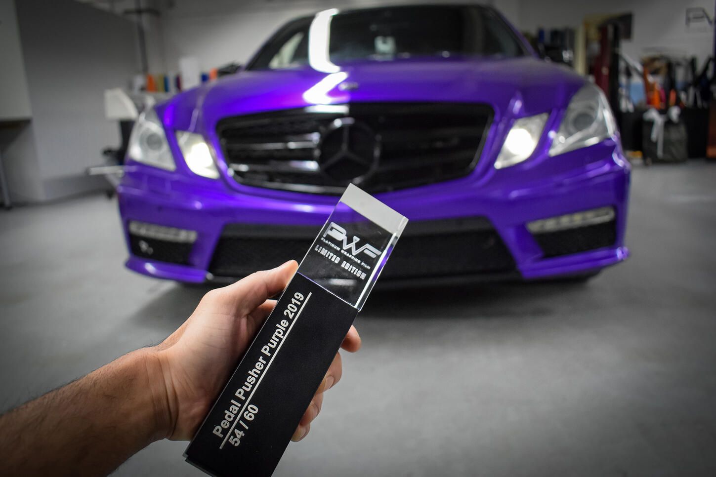 Mercedes E AMG - Vollfolierung