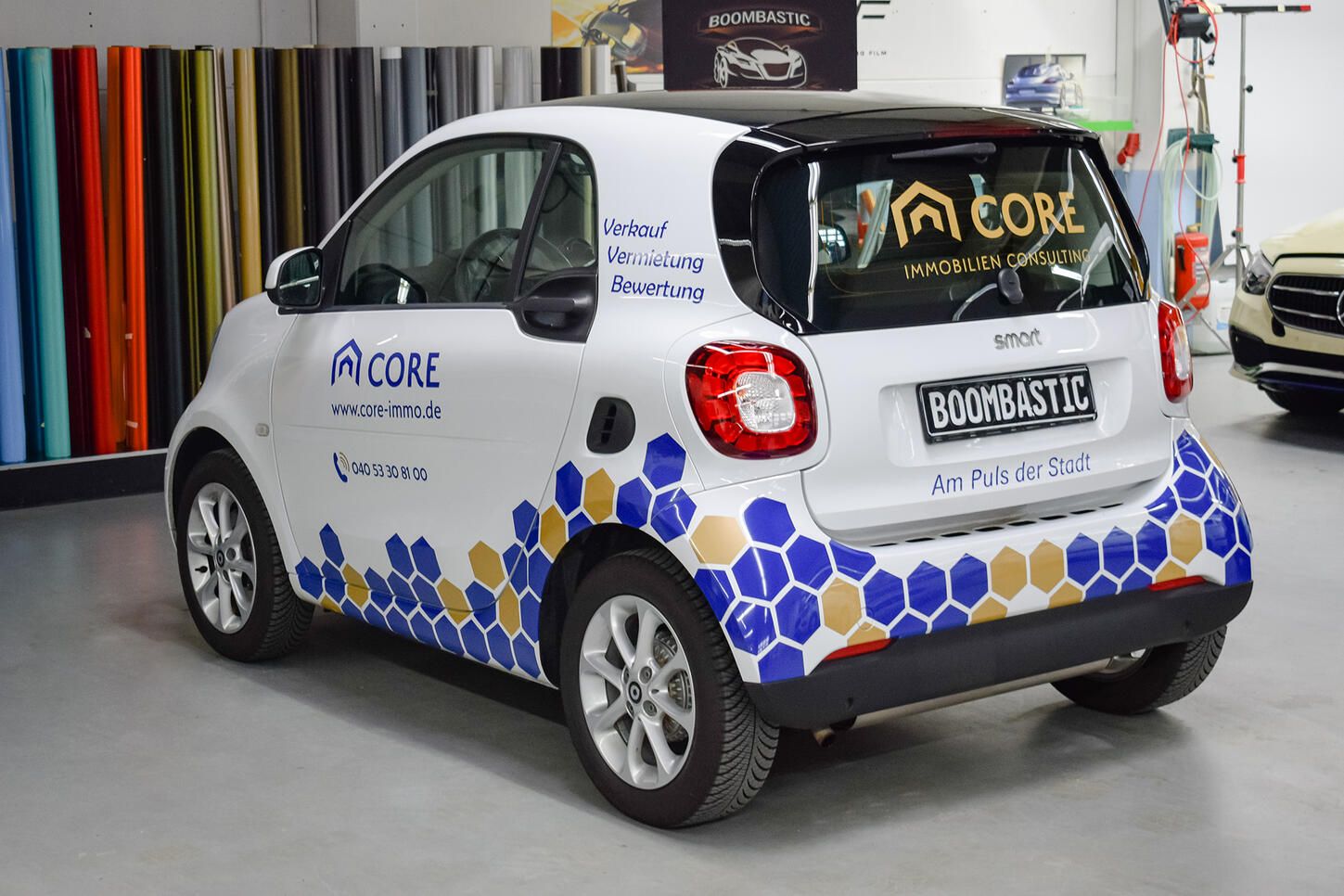 Fahrzeugbeschriftung