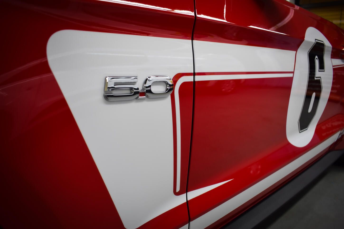 Ford Mustang - Teilfolierung