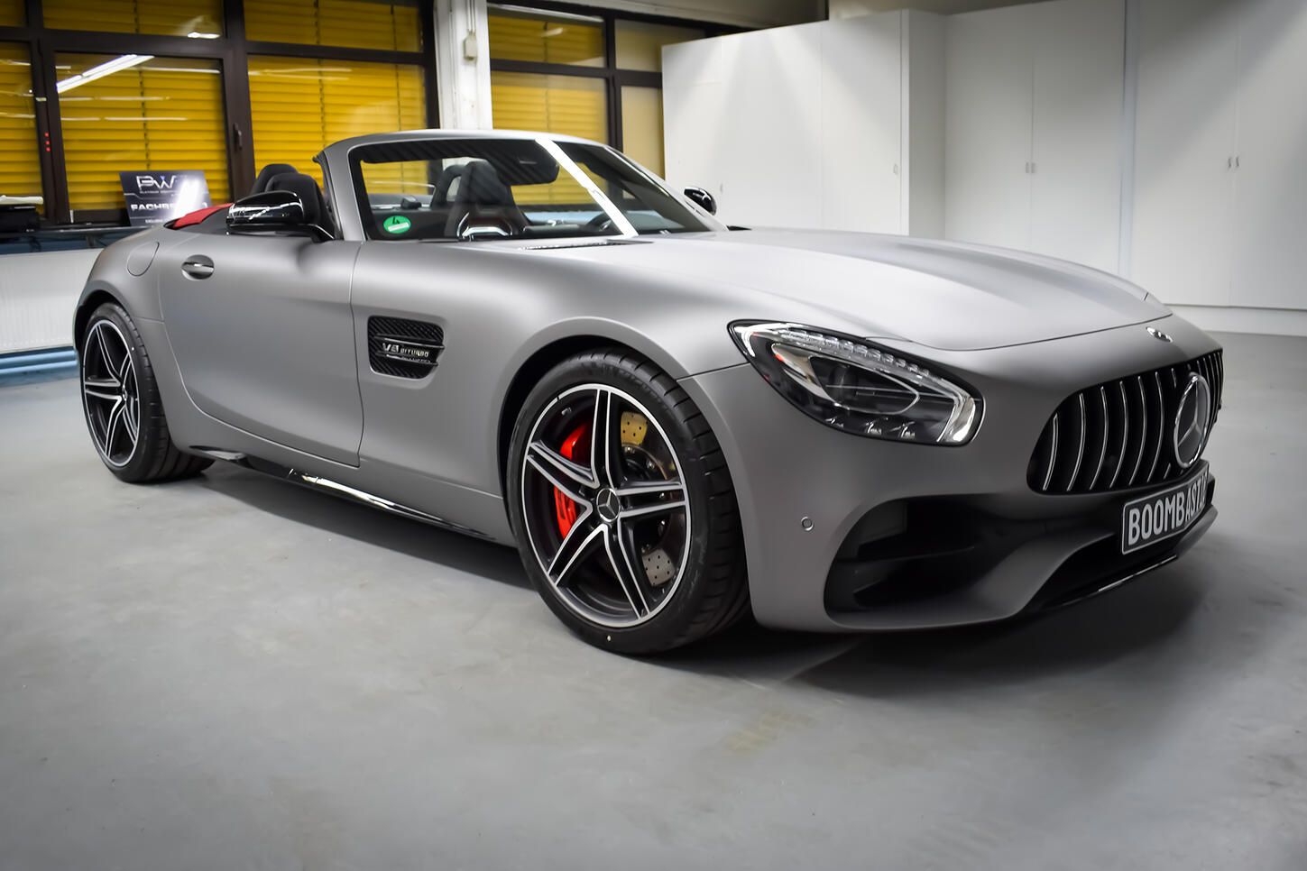 Mercedes Benz GTC AMG in neuer Folie