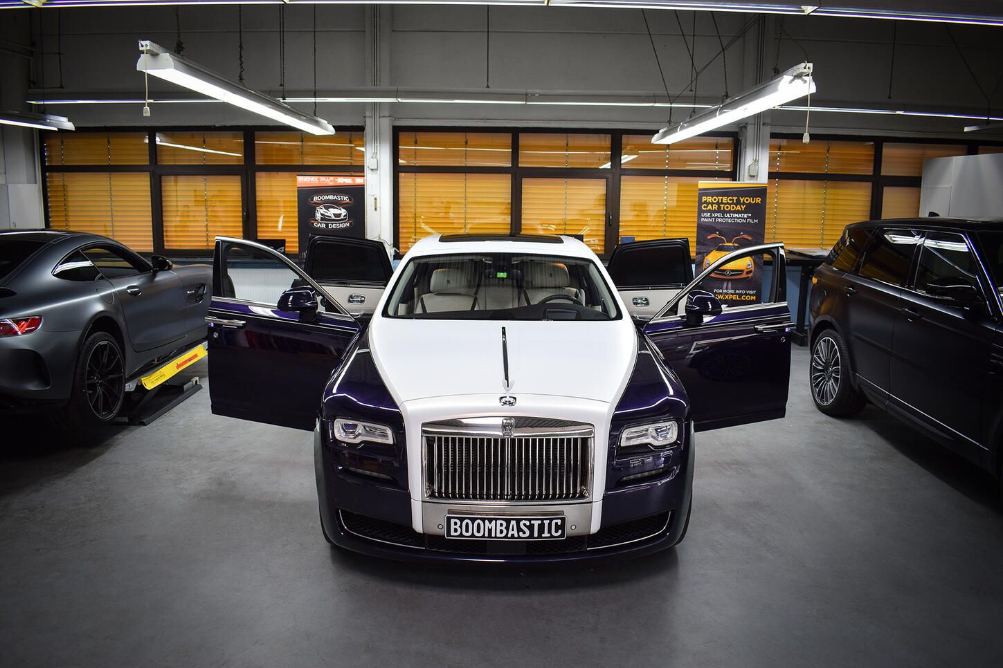 Rolls-Royce Phantom - Teilfolierung