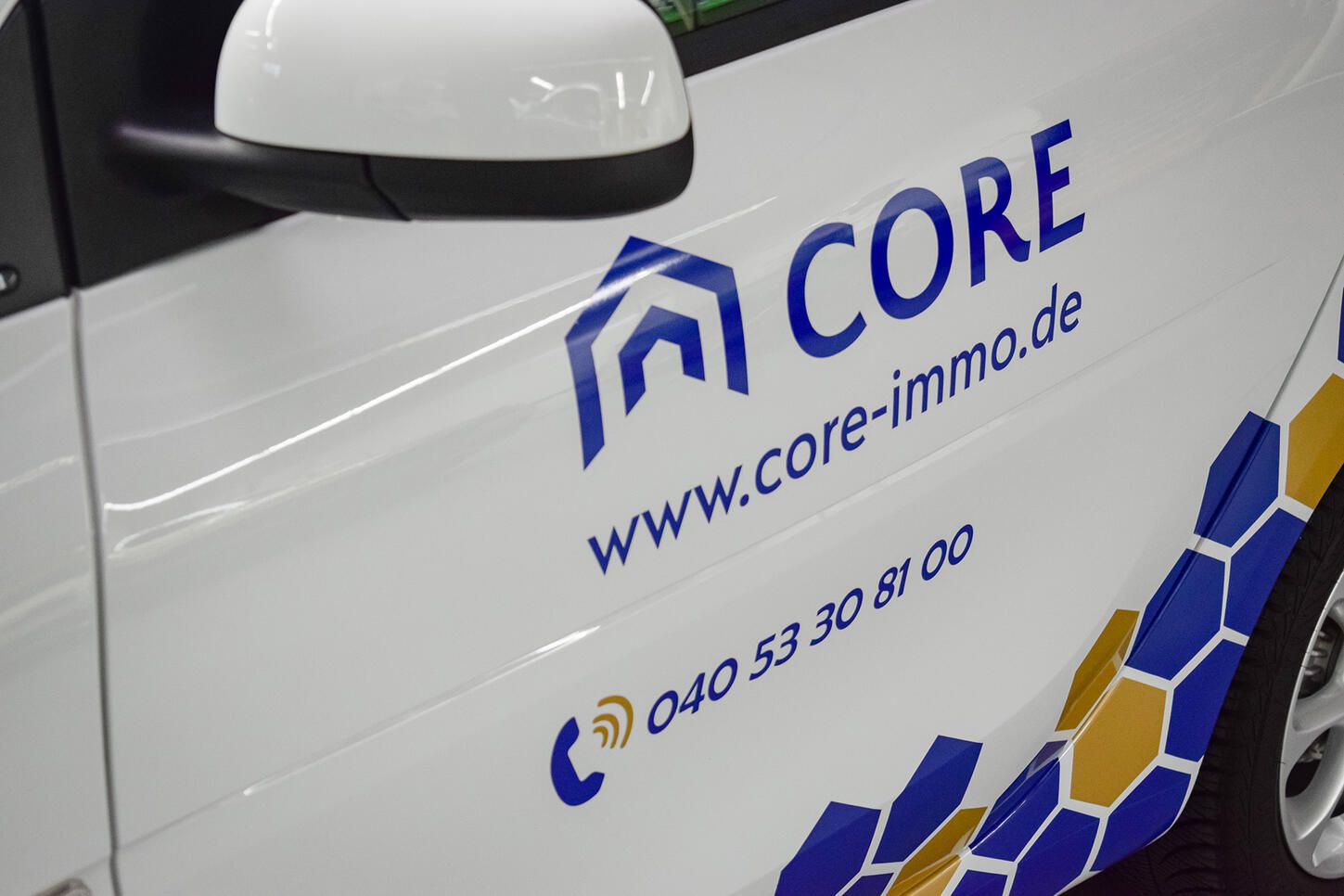 Smart Core - Beschriftung