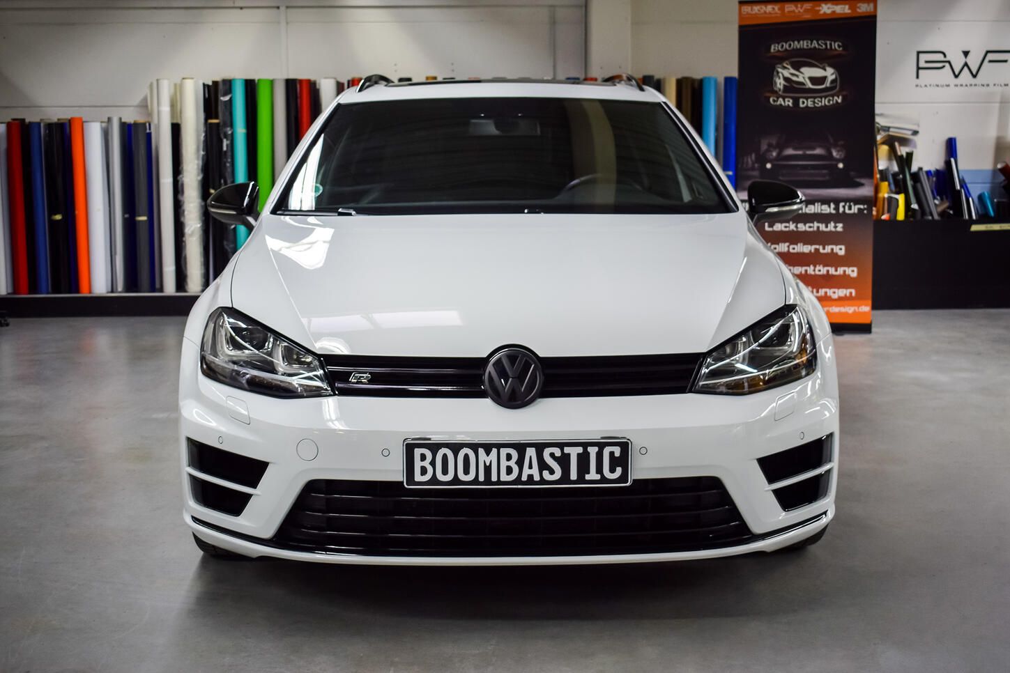 VW Golf Kombi - Teilfolierung