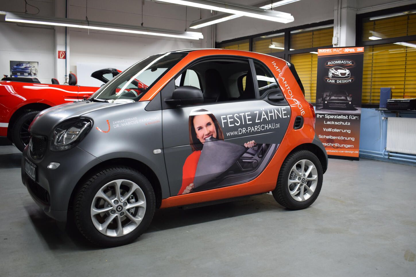 Zahnarztpraxis - Beschrifung